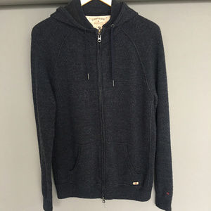 John Varvatos Converse zip up Hoodie Sweater